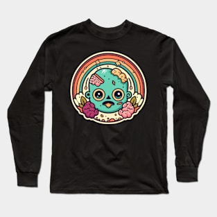 cute little zombie Long Sleeve T-Shirt